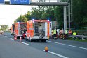Einsatz BF Koeln Klimaanlage Reisebus defekt A 3 Rich Koeln hoehe Leverkusen P086